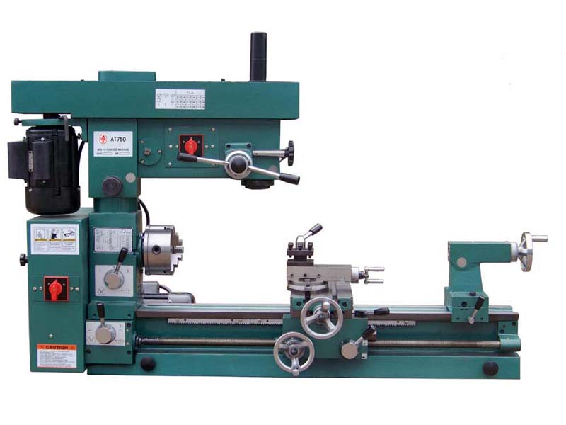 Turning, Drilling and Milling, 3-in-1 Machine