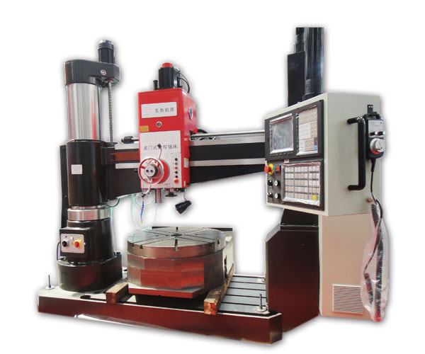 CNC Radial Drilling Machine with Rotary Table