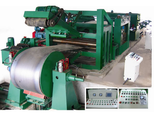 Uncoiling, Leveling, Cutting Line for Sheets of Medium Thicknes